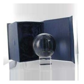 Bola de Cristal 60 mm con peana y caja