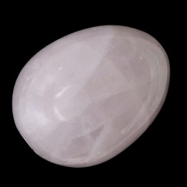 Huevo vaginal de Cuarzo Rosa