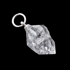 Diamante Herkimer. Colgante