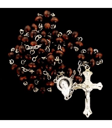 Rosary. Wooden beads