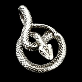 Colgante en forma de serpiente