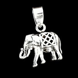 Elefante de plata ley 925