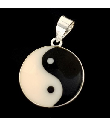 Yin Yang. Colgante de plata