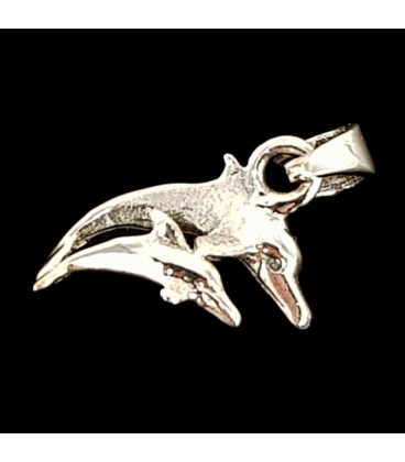 Lucky Dolphin. Sterling silver