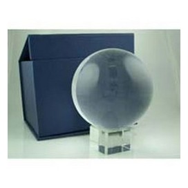 Bola de Cristal 80 mm con peana y caja