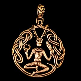 Cernunnos. The Horned God. Bronze