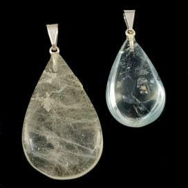 Topaz Pendant with silver chain