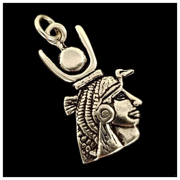 Hathor. Diosa egipcia del amor. Plata