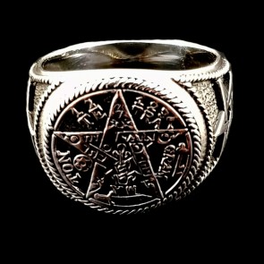 Anillo Tetragramaton, plata