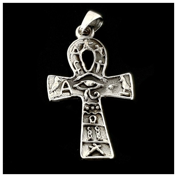 Ankh. Egyptian Cross. Sterling silver pendant
