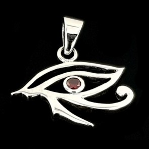 Udjat. Eye of Horus. Silver pendant