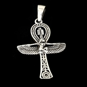 Ankh. Egyptian Cross. Sterling silver