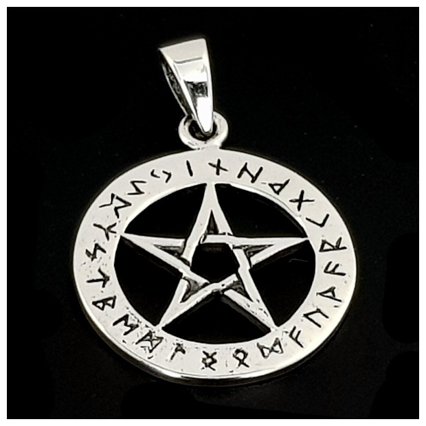 Silver Pentacle pendant