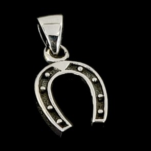 Lucky Horseshoe. Silver pendant