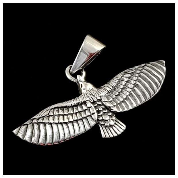Eagle in sterling silver. Pendant